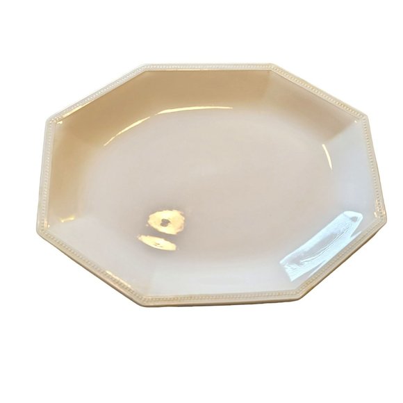Johnson Bros. Heritage Ironstone Octagonal Oval Serving Dish England DH678 - Picture 1 of 6
